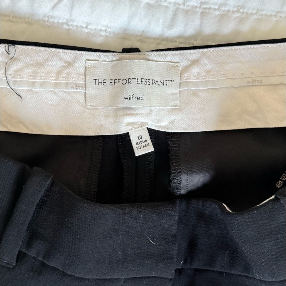 Wilfred Black Effortless Pants